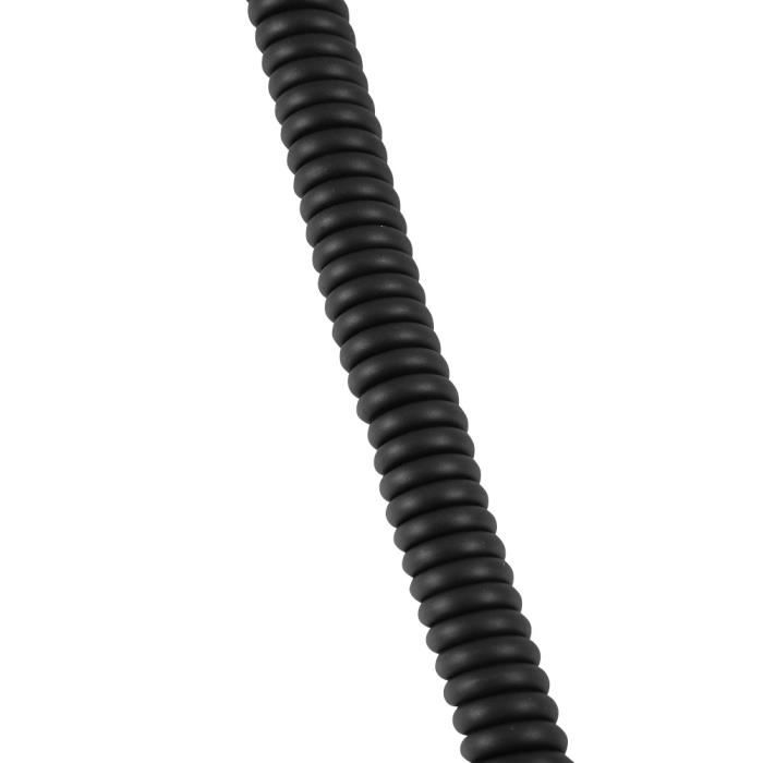 Câble D'extension Audio 3.5 Mm Mâle-femelle Avec Ressort - Rallonge Flexible Pour Casque Et Appareils Audio