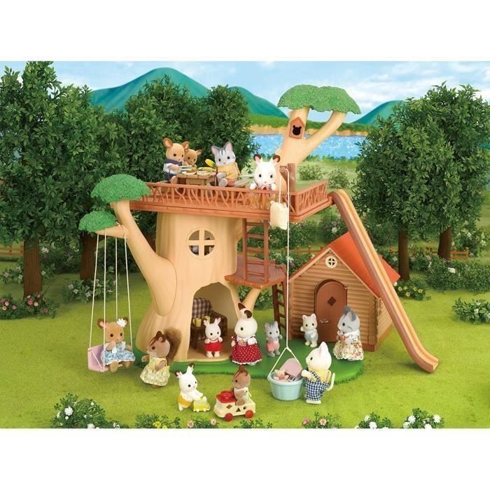 la cabane dans les arbres sylvanian