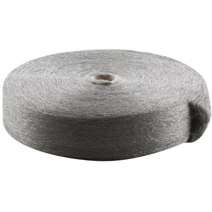 Laine d'acier rouleau grade 000 - 1Kg