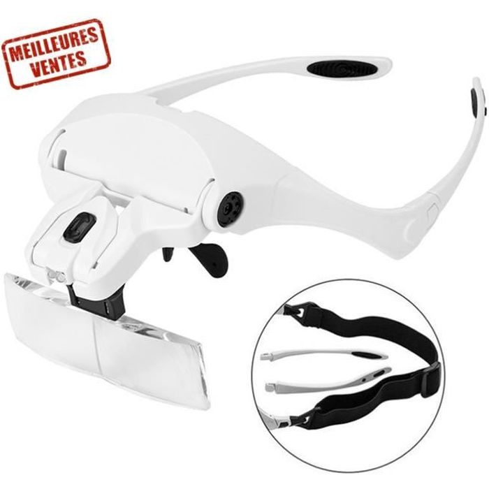 TD Lunette loupe homme clairante femme led anti lumi re bleue de