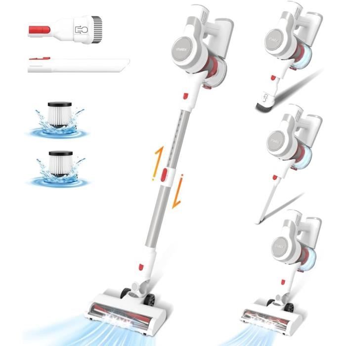 Aspirateur Sans Fil Hihhy Aspirateur Balai Avec Fil, 18Kpa 600w