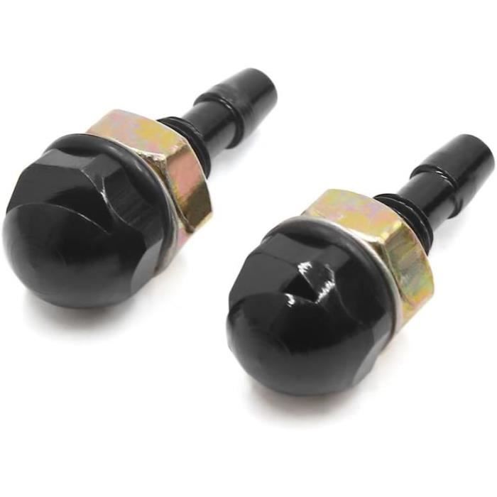 Kit De 2 Buses De Lave-glace Universelles Pour Pare-brise Avant - Voiture, Bus - En ABS Noir