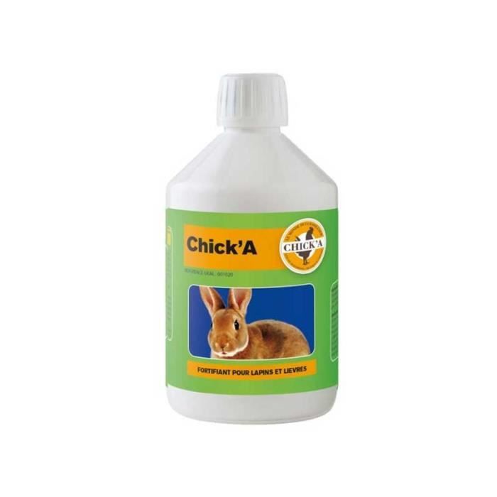 Comparer les prix de CHICK'A FORTIFIANT LAPIN 500 ML