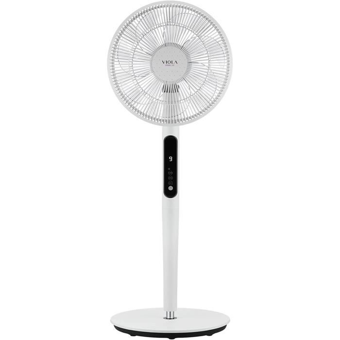 Viola Spring X9 Ventilateur sur Pied Silencieux et Puissant avec Télécommande - Viola