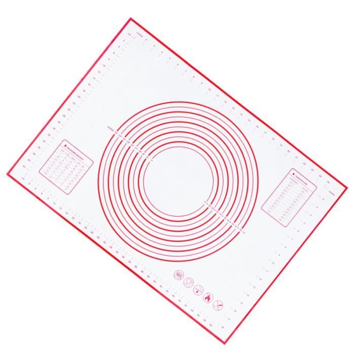 1 tapis à rouler la pâte avec des outils de cuisine antiadhésifs de ...