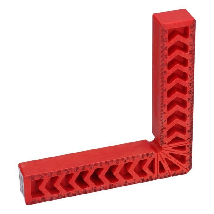 Lot De 6 Équerres à Angle Droit Et Pinces Rapide - Pour Bois, Bricolage - 10cm X 10cm