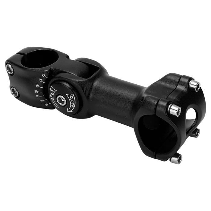 Zerone 8 potence réglable LeBycle Potence De Vélo 31,8x110mm 60 Degrés ...