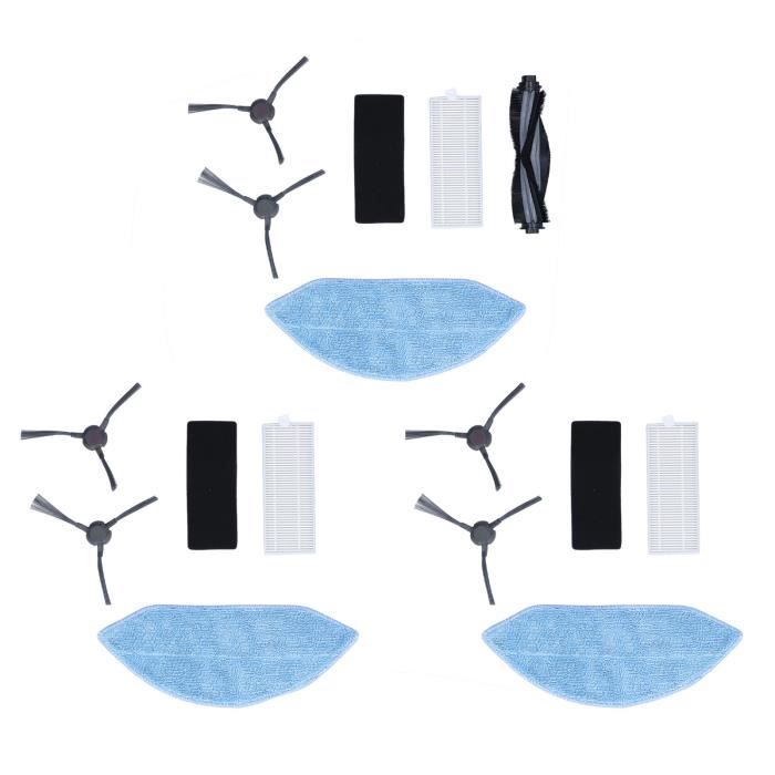 Zerone accessoires pour U2 Ensemble d'accessoires de balayeuse brosse