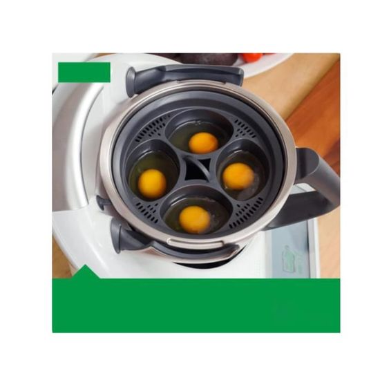 Oeufier 4 en 1, 4 Moules Oeuf Panier Vapeur pour TM5 TM6, Moule à Oeufs en  PP , Accessoire de Chaudière à œufs Multifonctionnel - Cdiscount Maison