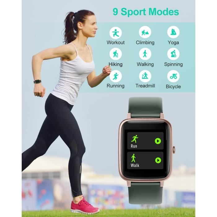 Smartwatch Montre Smart Watch Étanche Fitness Montre Sport