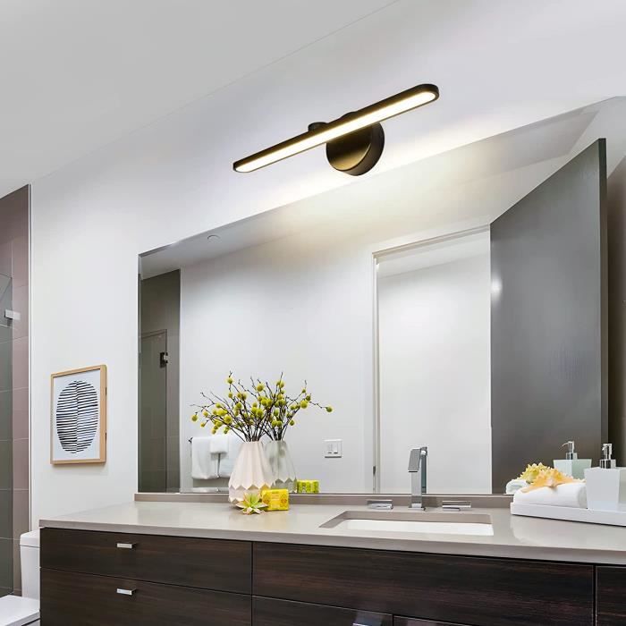 XGJJ Lampe de miroir de bain simple et moderne 40/60/80 cm - Lampe