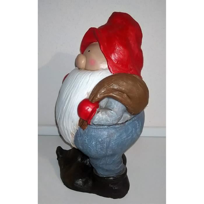 Statue Nain De Jardin Qui Pisse - Décoration Humoristique Drôle Et Coquine Pour Jardin
