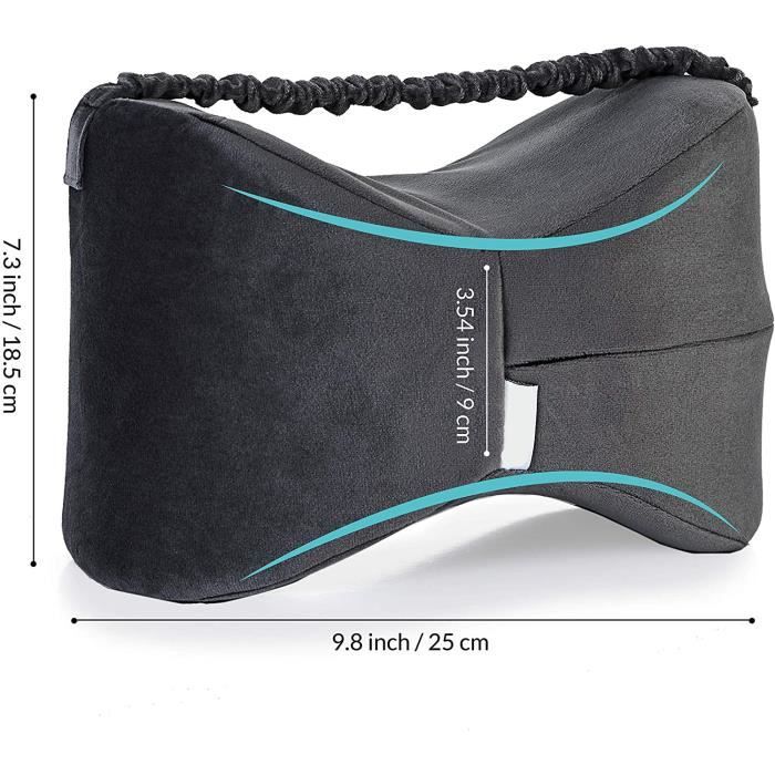 Coussin De Grossesse Mémoire De Forme Pour Dormir - Réduit Douleurs Dos, Hanches Et Sciatique, 2 Housses Incluses - 3