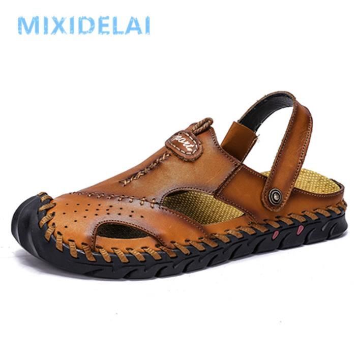Sandale,Sandales Romaines Classiques en Cuir pour Homme,Chaussures — free download