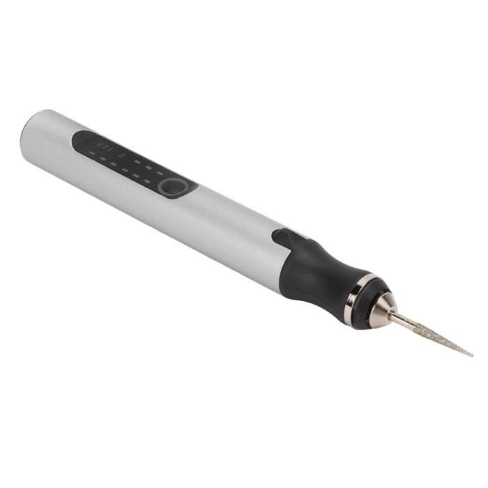 Stylo de gravure électrique PWSHYMI Mini E108 - Alliage d'aluminium ...