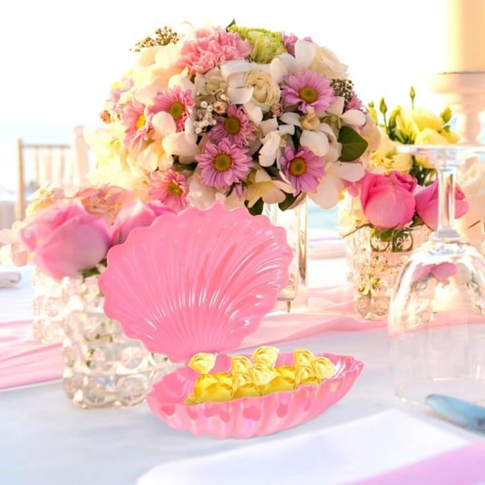 Amexo 3 Plateaux Bijoux Céramique Fleur - Plateaux Rangement Bagues Colliers - Déco élégante Blanc, Rose, Bleu