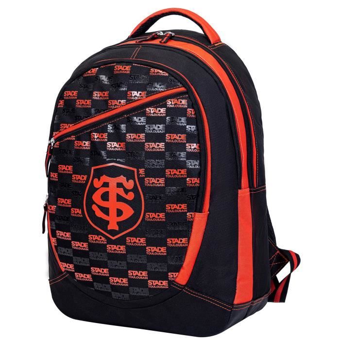 Sac De Sport Stade Toulousain - Collection Officielle, Polyester, 30x60x30cm