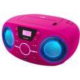 BIGBEN CD61RSUSB Lecteur Radio Cd Portable Usb Rose + Speakers Lumineux-2