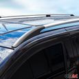 Barres de toit longitudinales pour Peugeot 3008 2009-2016 Aluminium Gris-2