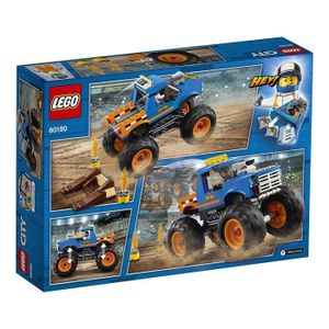 ASSEMBLAGE CONSTRUCTION LEGO® City Great Vehicles 60180 Le Monster Truck-J ASSEMBLAGE CONSTRUCTION LEGO® City Great Vehicles 60180 Le Monster Truck-J