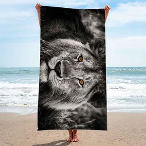 Serviette De Bain Roi Lion - Simba Et Nala - 70x140 Cm - 100% Coton - Enfants/Adultes