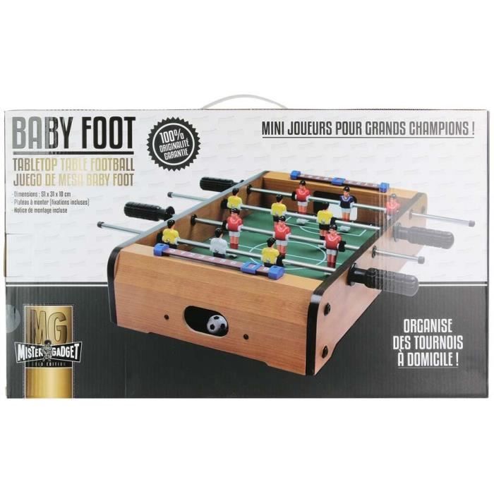 Balles Baby Foot Plastique Noir & Blanc (par 10) - Cdiscount Jeux