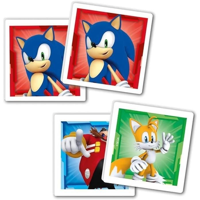 Clementoni - Edukit - Sonic - Coffret apprentissage 4 en 1 - 2 puzzles ...