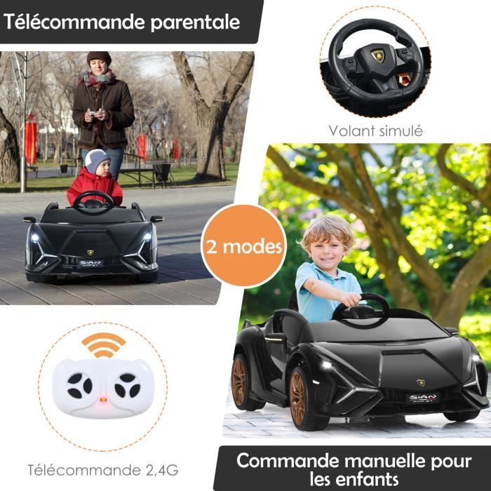Jaguar Voiture Électrique 12V/4,5 pour Enfants 3-8 Ans, Télécommande 2.4G,  3-5 km/h,2 Moteur, MP3, USB, TF, Récit Bleu - Cdiscount Jeux - Jouets