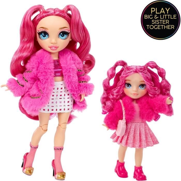 Rainbow High Littles Poupee 15cm animal de compagnie Rose Des 4ans