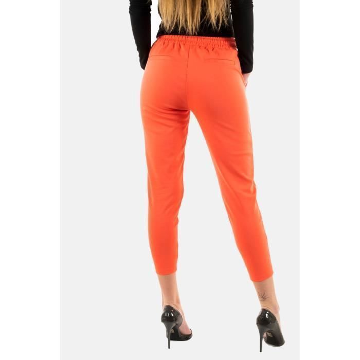 Pantalon Femme ICHI Kate 171656 Coupe Slim Taille Standard