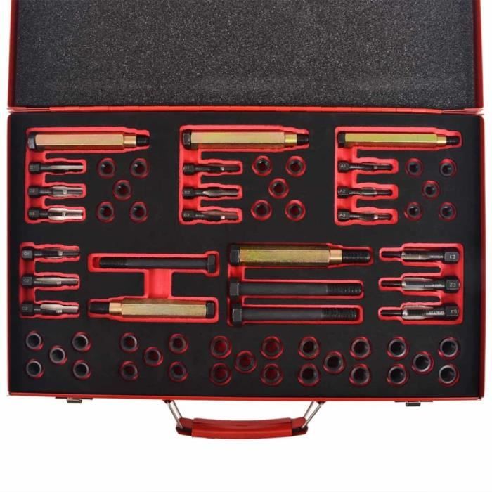 Kit de réparation pour filetage de bougies d'allumage et de préchauffage  M12x1.25