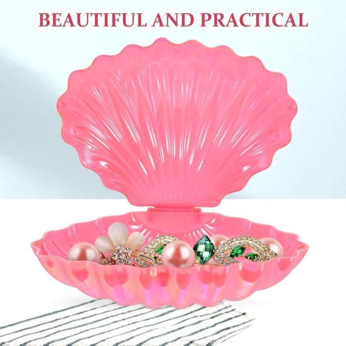 Boîte à Bijoux En Coquillage Et Marqueterie De Nacre - Marque Coco Papaya