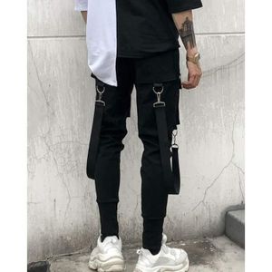 Pantalon De Jogging Pour Homme - Coupe Ajustée Et Droite, Style Rétro Hip-hop - Pour Le Sport Et Le Style Décontracté