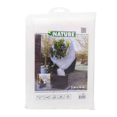 ADDLIVE 4PCS Housse Protection Plantes Hivernage - Voile Antigel Respirant Beige