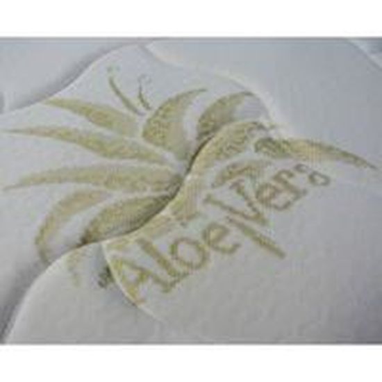 Coussin De Cou Houbos Mousse à Mémoire De Forme 60x36x12/8 Cm - Aloe Vera, Lavable