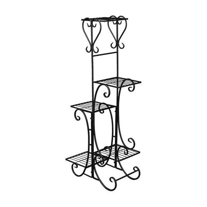 Porte Plante Intérieur En Métal étagère Plante Extérieur Support Pot De Fleurs Fer Forgé Support Plante Charge Max 140kg