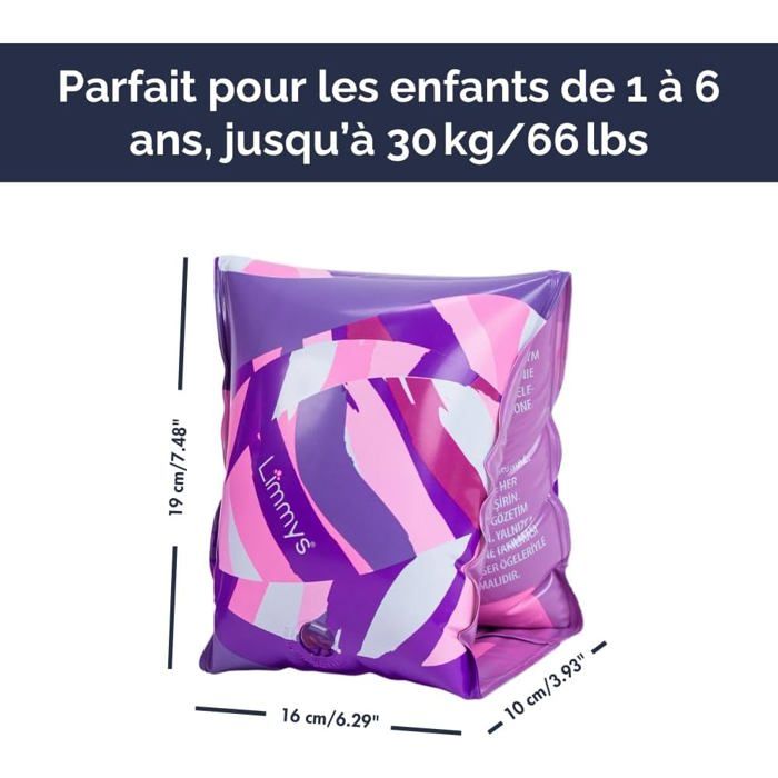 Lot De 2 Paires De Brassards Gonflables Enroulables Pour Débutants Lot De 2 Paires De Brassards Gonflables Enroulables Pour Débutants