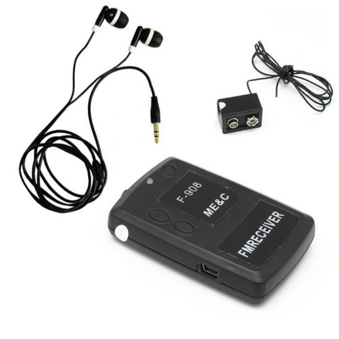 Mini micro espion talkie walkie écoute à distance - Cdiscount TV