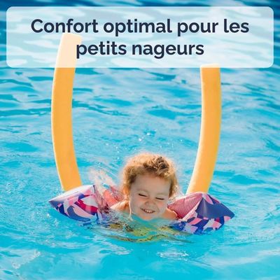 Lot De 2 Brassards Gonflables Pour Enfants 5-30 Kg, Avec Pompe, Idéal Pour Apprendre à Nager
