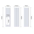 Joint d'étanchéité fenêtre pour climatiseur portable - Kit universel ajustable 43-140 cm