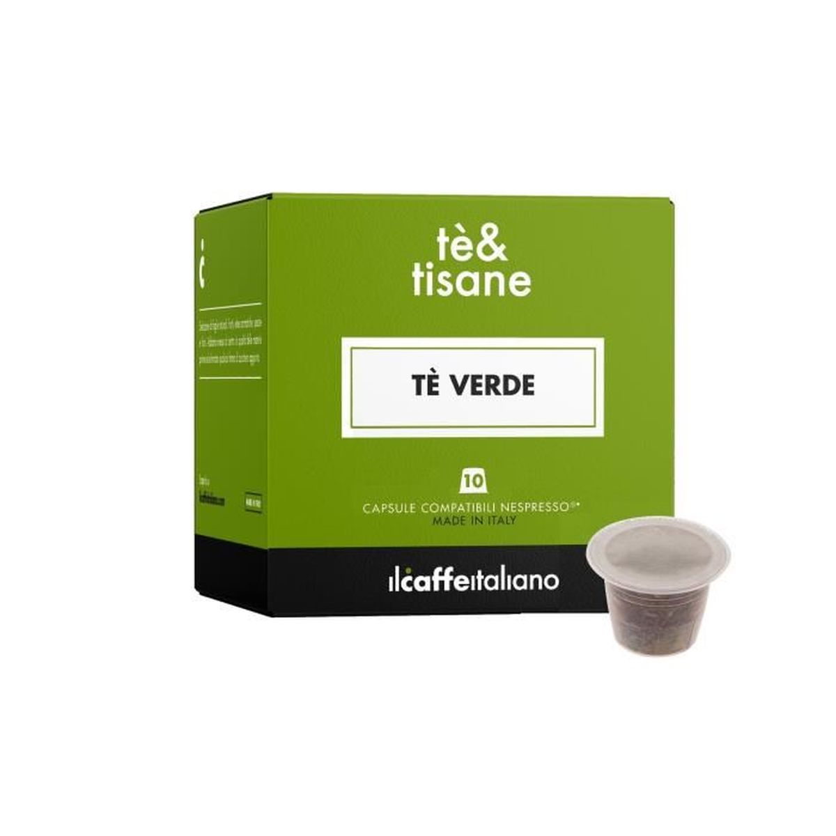 Café Liegeois 100 dosettes thé vert menthe pour machines Senseo