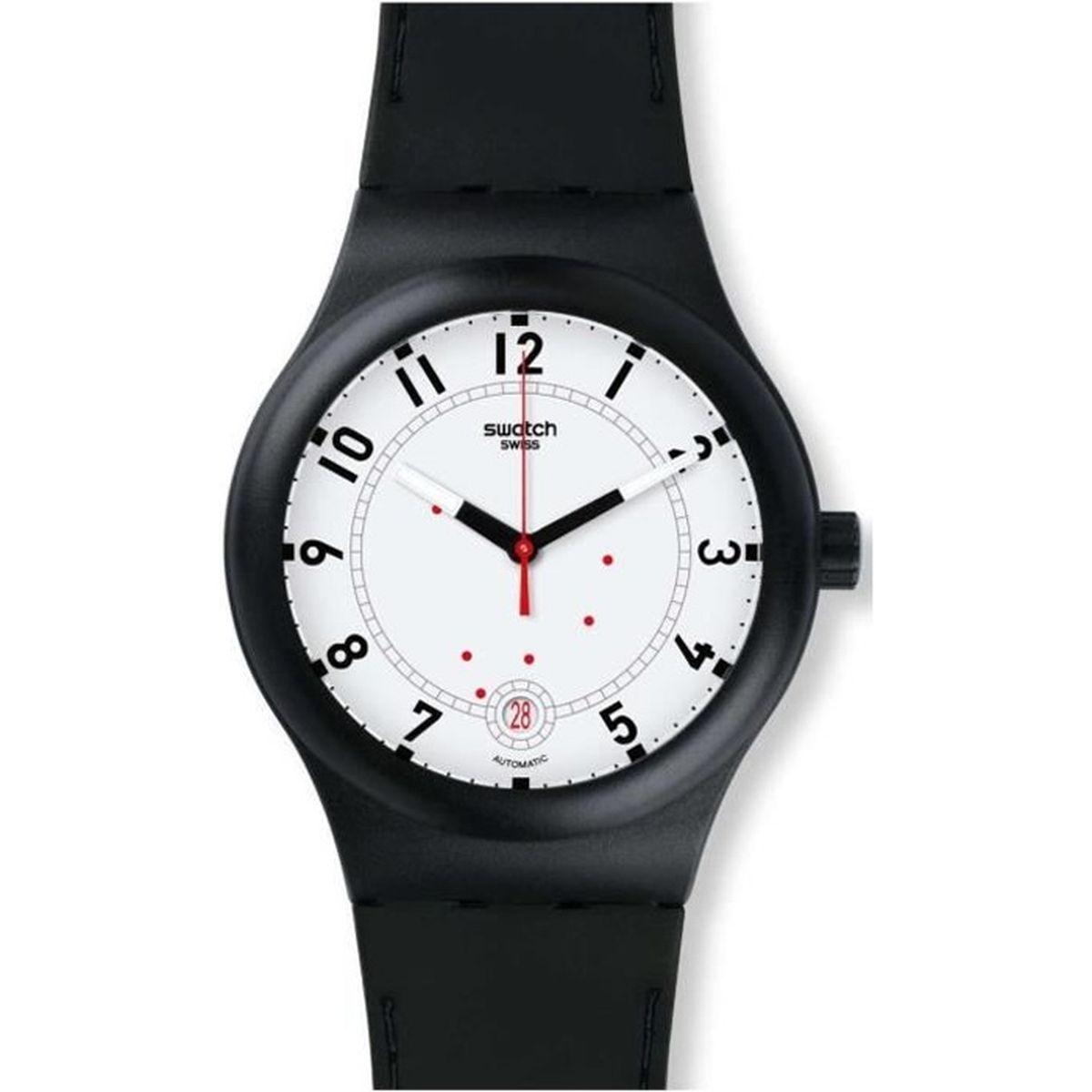 Montre Swatch Black Rebel SUOB702 Noir | Montres and Co