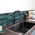 Robinetterie Cuisine Indus mitigeur évier noir mat Essebagno