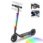 Trottinette Électrique enfant Pour Cadeau iScooter K2Pro Noir,Vitesse Hauteur Réglables,150W,Pneus 6’’,LED Multicolores,6-12 Ans