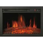 CHEMIN'ARTE CHEMIN ARTE - Insert électrique encastrable Oxford 61 cm Effet Flammes LED, Chauffage programmable, Télécommande