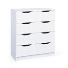 INTERLINK Inter Link Commode WESTPHALEN 8-H Blanc