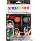 SNAZAR - SNAZAROO Palette maquillage Halloween - SNAZAROO - 8 fards - pinceau et éponge inclus