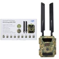 Caméra de chasse PNI Hunting 400C PRO 24MP avec Internet 4G LTE, GPS, transmet simultanément la vidéo et la photo au téléphone, 4
