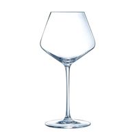 6 verres à pied 42cl Ultime - Cristal d'Arques - Verre ultra transparent moderne 241 Transparent