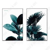 TD® Nordique minimaliste plante verte peinture décorative noyau famille chambre fond peinture décorative toile décorative 40 x 50 cm